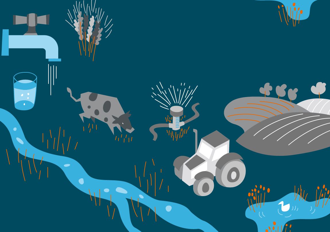 Wasser und Landwirtschaft – Wechselwirkungen und Zielkonflikte